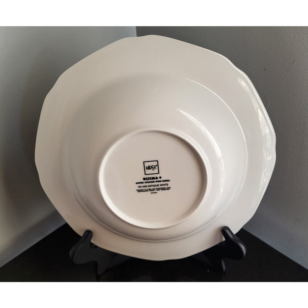 Mikasa Ultima + Super Strong Fine China HK 400 Antique White Vegetable Bowl - Picture 6 of 13